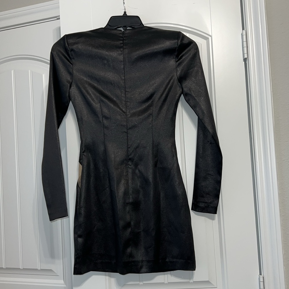 Michael Costello x REVOLVE Zoya Mini Dress in Black - Picture 10 of 11